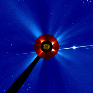Orbitadores de Marte da ESA observam supertempestade solar atingir o Planeta Vermelho