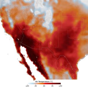 Um início quente para a primavera no sudoeste