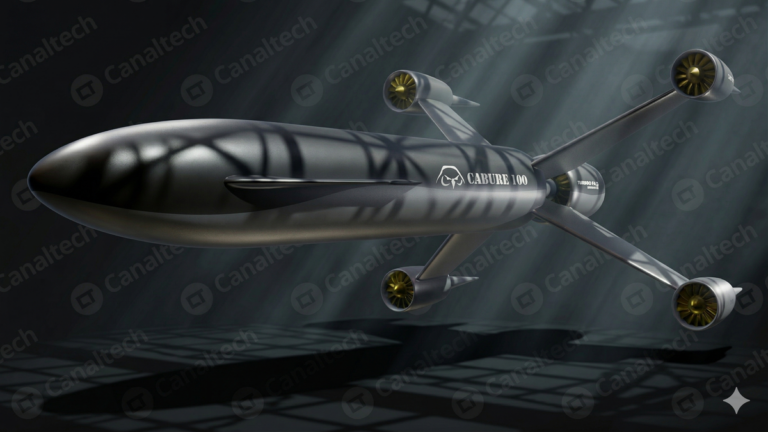 Drone brasileiro autônomo decola com 300 kg e consegue atingir até 140 km/h