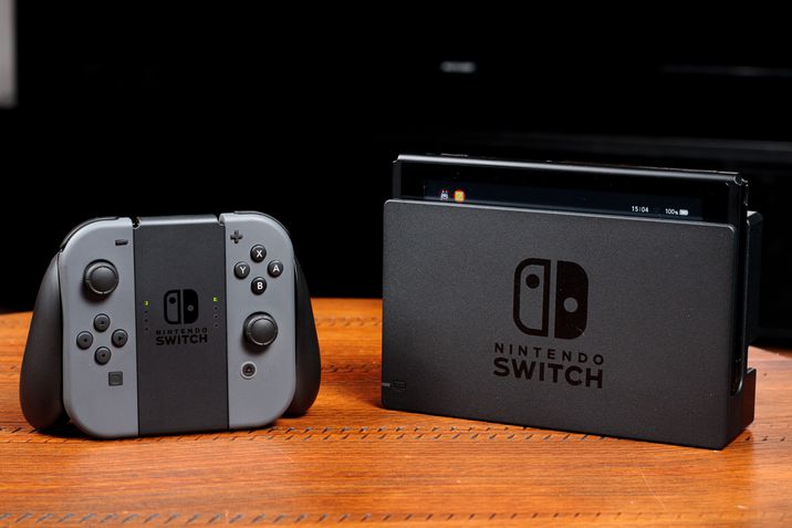 Switch dock frente