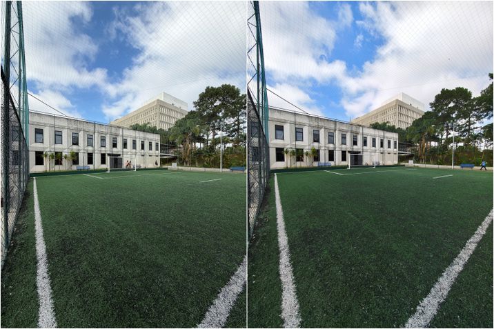 iPhone 17 Pro x Motorola Signature - C&acirc;mera ultrawide