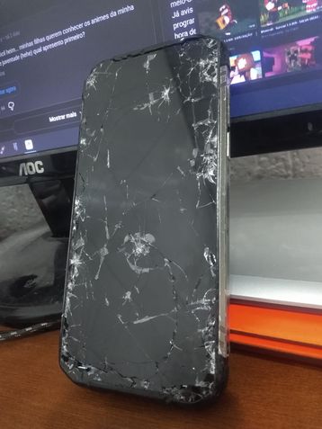 Doogee S96 Pro destru&iacute;do