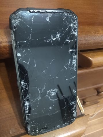 Doogee S96 Pro destru&iacute;do