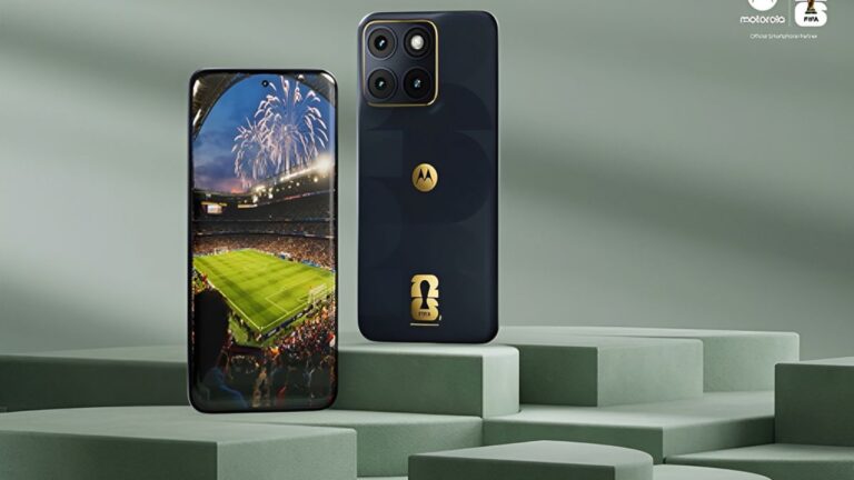 Motorola traz celular da Copa do Mundo para o Brasil com acabamento em ouro 24k