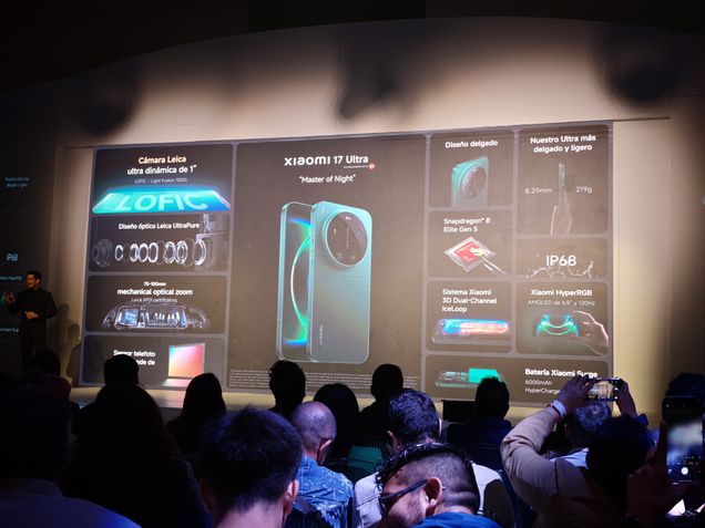 Linha Xiaomi 17 - Evento de apresenta&ccedil;&atilde;o