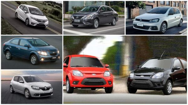 10 carros para comprar com preços entre R$ 20 mil e R$ 50 mil