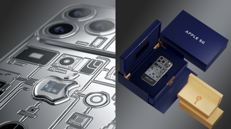 iPhone 17 Pro de colecionador com pedaço do 1º iPhone na carcaça custa R$ 54.000