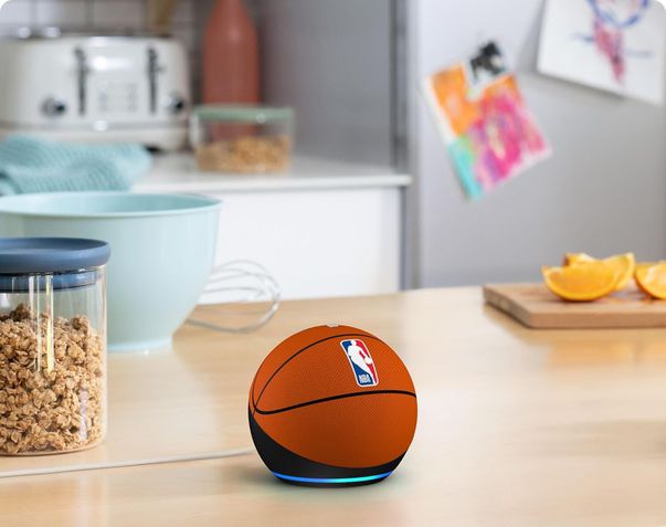 Amazon Echo Dot edi&ccedil;&atilde;o NBA