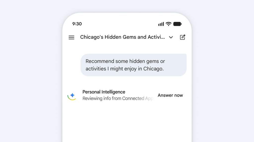 Inteligência Personalizada no Gemini