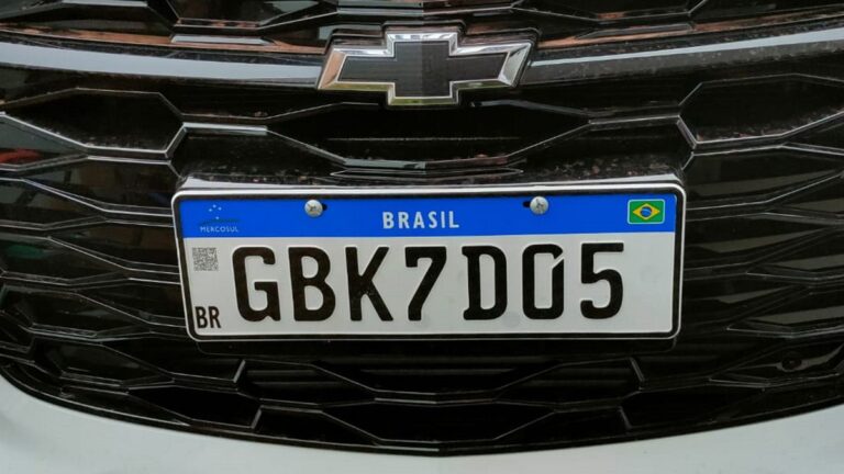 Placa Mercosul: proposta prevê volta dos nomes das cidades