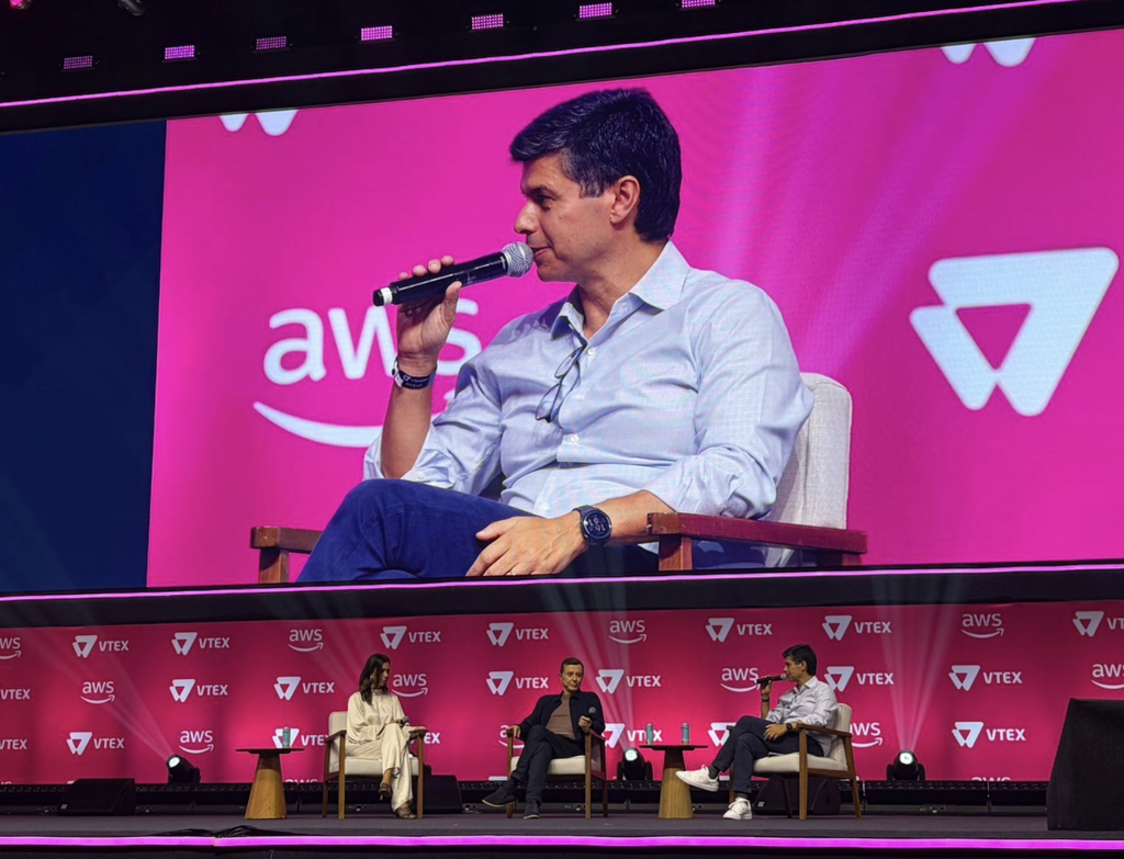 Frederico Trajano, CEO do Grupo Magalu, no VTEX Day 2026 (Imagem: Thalita Minozzi / Canaltech)