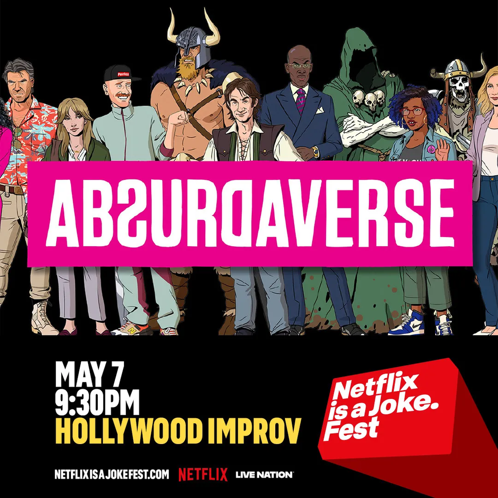 O festival Netflix É Uma Piada incluirá a revelação dos primeiros curtas animados do Absurdaverse, iniciativa de Dan Houser na sua empresa Absurd Ventures (Imagem: Absurd Ventures/Divulgação)