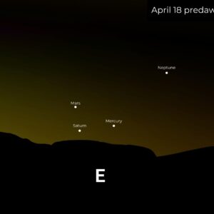 A lua nova de abril de 2026 traz vistas incríveis da constelação de Hidra, Júpiter, Vênus e muito mais esta semana