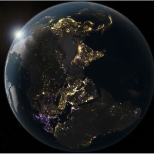 A poluição luminosa iluminou a Terra em 16% desde 2014, segundo satélites