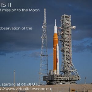 Assista Artemis 2 voar pelo espaço em tempo real com a transmissão ao vivo deste telescópio