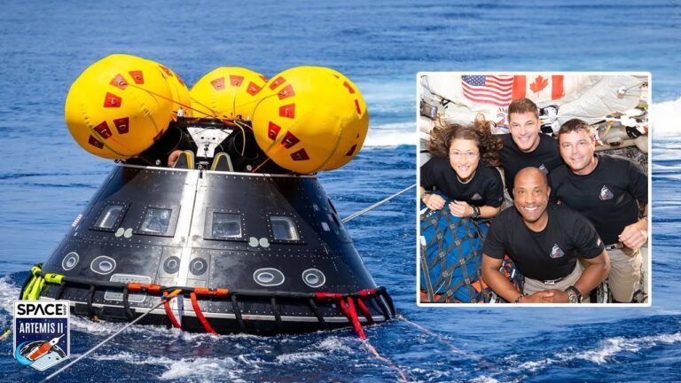 Assista aos astronautas Artemis 2 da NASA retornando à Terra ao vivo online hoje (10 de abril)