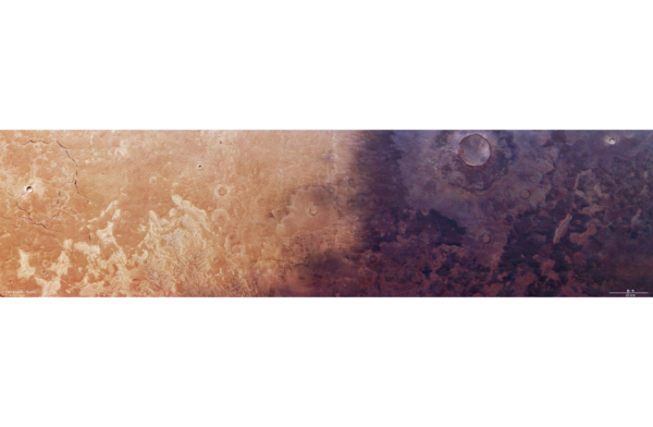 Cinzas vulcânicas antigas vistas soprando em Marte em novas imagens de naves espaciais