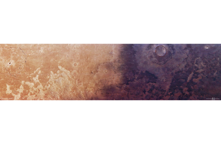 Cinzas vulcânicas antigas vistas soprando em Marte em novas imagens de naves espaciais