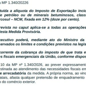 Juiz admite que trechos de MP citados em decisão sobre tributação de combustíveis eram inexistentes