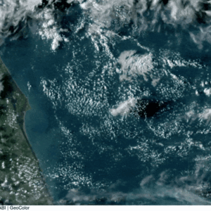 Lançamento da Lua Artemis 2 da NASA visto do espaço, foto do dia de 2 de abril de 2026
