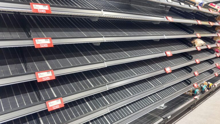 Na pior das hipóteses, uma tempestade solar pode desencadear compras de pânico e agitação pública, alerta relatório