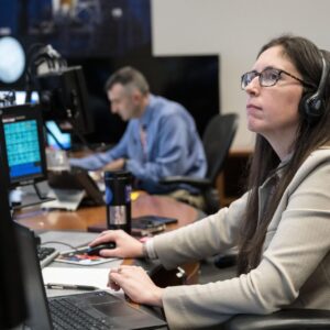 Terminal de laser da NASA aprimora vistas durante a missão Artemis II