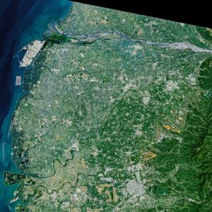 Um mosaico agrícola em Taiwan