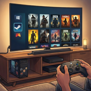 Como montar um “console PC” para jogar na sala