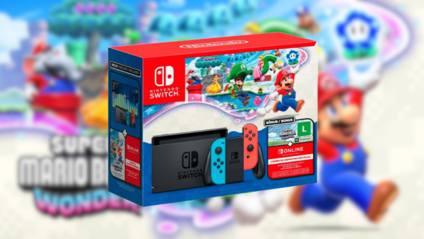PREÇO NO CHÃO: Nintendo Switch com Mario Wonder derrete para R$ 1.766 no KaBuM!