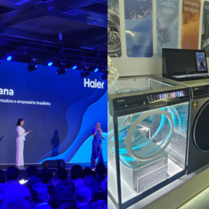 Eliana apresenta nova marca de eletro no Brasil; TVs, geladeiras e lava e seca