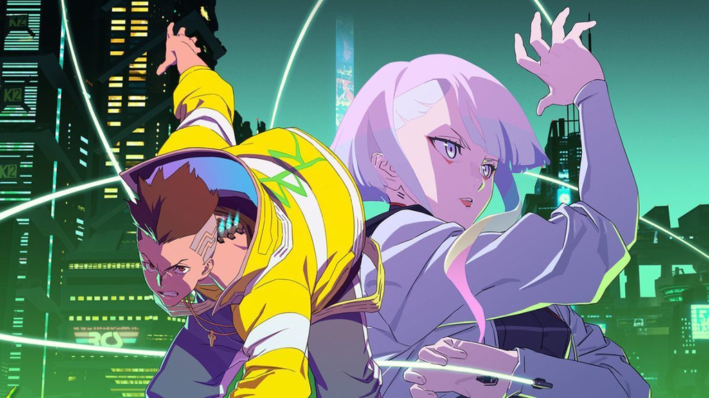 Cyberpunk: Edgerunners, ou Mercenários, teve uma recepção até melhor do que o próprio jogo no qual foi baseado (Imagem: Netflix/Divulgação)