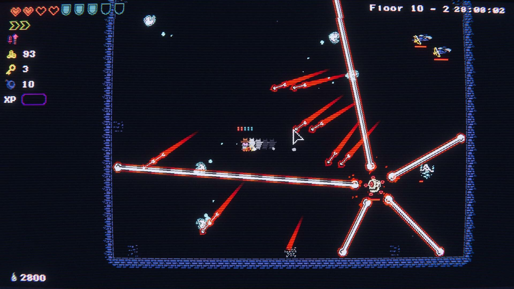 Com estágios durante somente alguns segundos, Tiny Rogues é desafiador, mas também viciante (Imagem: RubyDev/Divulgação)