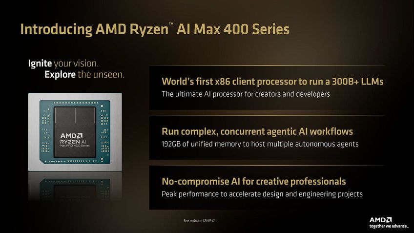 AMD Ryzen AI Max Pro 400