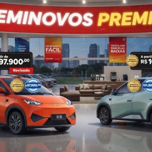 Quanto vale a pena pagar em um BYD Dolphin Mini usado?