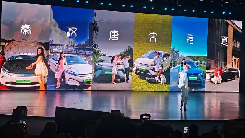 Evento BYD na China