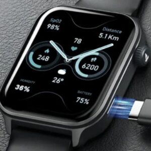 Novo smartwatch tem USB-C na lateral para carregamento em vez de dock magnético