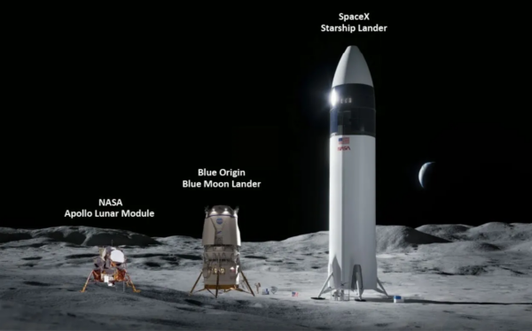 A maquete do módulo lunar da Blue Origin está pronta para o treinamento de astronautas Artemis da NASA