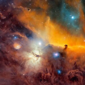 Astrofotógrafo passa 115 horas capturando a Nebulosa Cabeça de Cavalo com telescópio de quintal