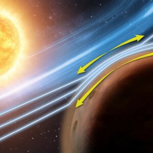 MAVEN da NASA faz a primeira descoberta do efeito atmosférico em Marte