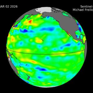 Missão NASA-Europeia ao Nível do Mar se aproxima do El Niño