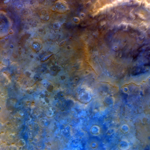 Missão Psyche da NASA imagens da cratera Huygens de Marte