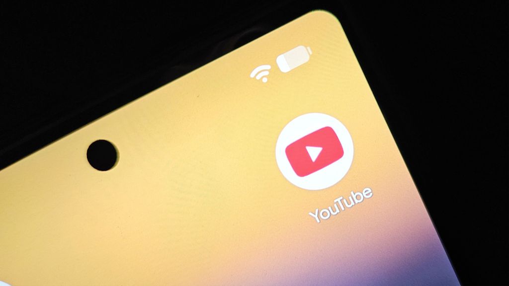ícone do Youtube no celular