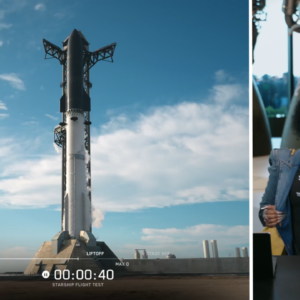 O primeiro lançamento do megarocket Starship V3 da SpaceX foi eliminado no último minuto. Desculpe, Nicki Minaj