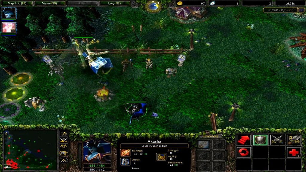 Dota foi o primeiro MOBA da história, nascendo de um famoso mod de Warcraft 3 (Imagem: Reprodução/Blizzard)