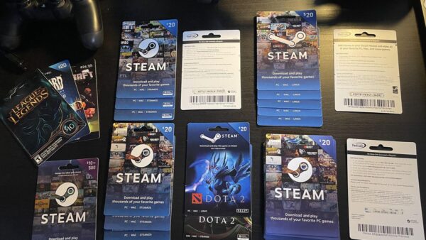 Na guerra contra golpistas, Valve decide encerrar Gift Cards físicos do Steam