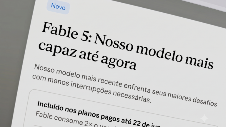 Fable 5: nova IA "perigosa" da Claude vai fazer seus dados de refém