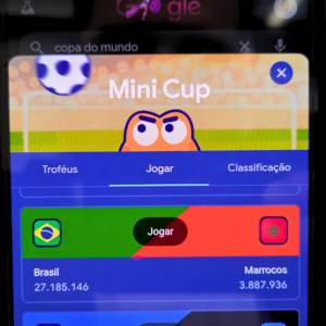 Mini Cup: como jogar o minigame da Copa do Mundo do Google