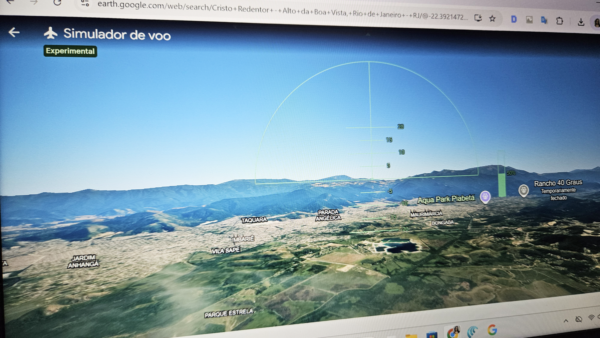 Google Earth libera simulador de voo secreto direto no navegador