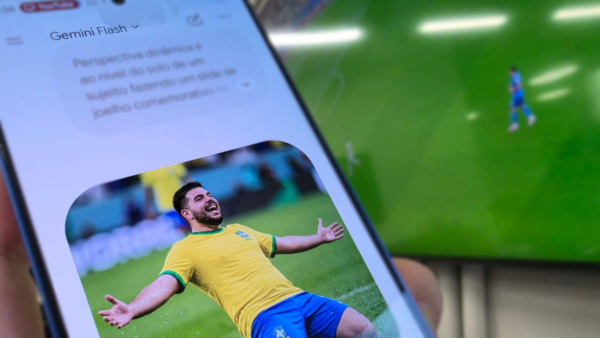 Copa do Mundo: como usar o Gemini para fazer uma foto com a camisa da Seleção