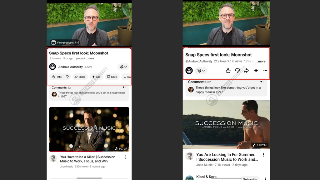 Mudança no design do Youtube